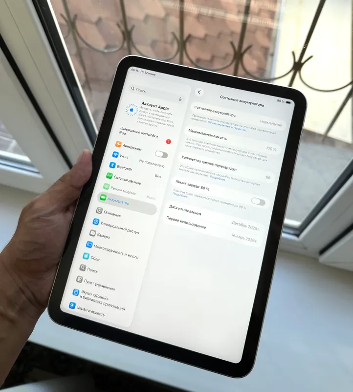 iPad A16 Silver 128GB 100% — фото 4