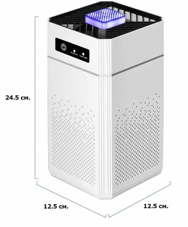 Очиститель воздуха, ионизатор HEPA-фильтр Air Cleaner — фото 2