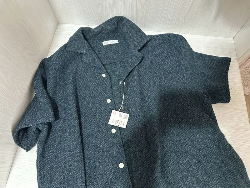 Фактурная рубашка от ZARA из Америки Фактурная рубашка от ZARA из Америки