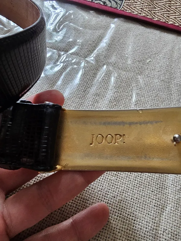 Кожаный ремень бренд Joop. Италия — фото 1