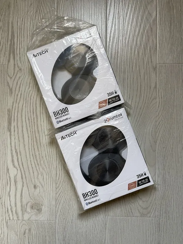 Наушники A4Tech 2Drumtek BH300 цвет графит беспроводные — фото 4