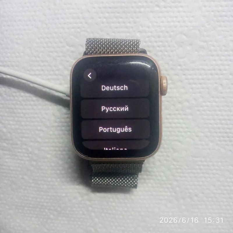 Apple Watch SE 40mm aluminium & ceramic case ion x glass gps — фото 5