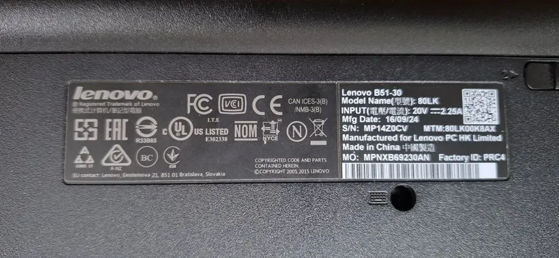 Ноутбук Lenovo B51 — фото 2