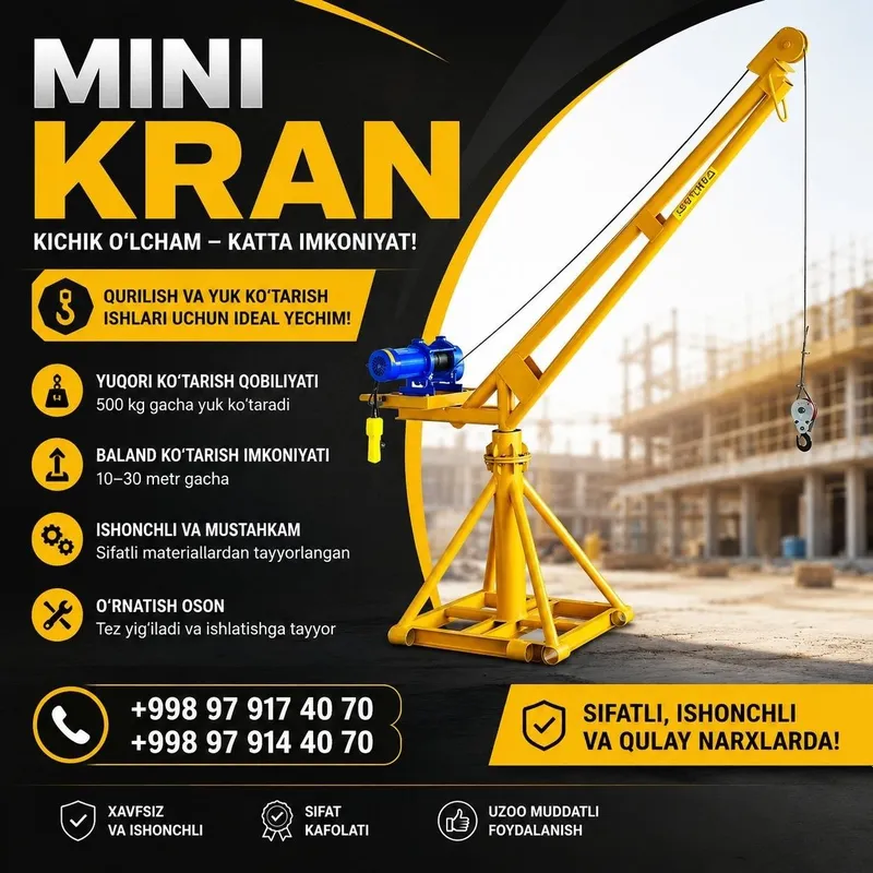 Minikran arenda samarqand 2 Minikran arenda samarqand 2