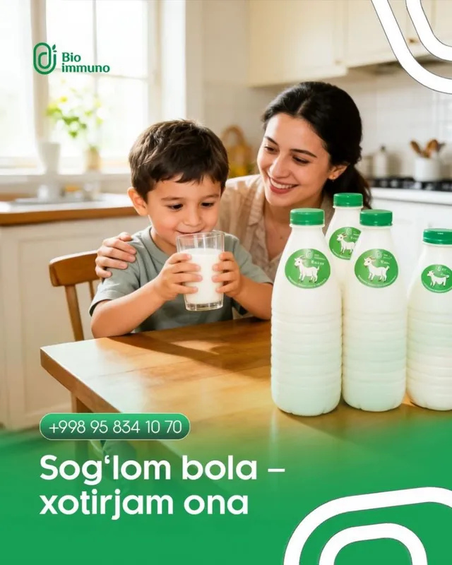 Tabiiy Tog’ Echki suti , birinchi qol ferma — фото 1