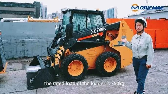 Мини-погрузчик XCMG XC740K — Ваш универсальный солдат! 0,4 куба — фото 7