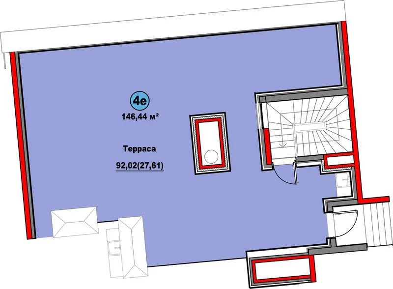 Пентхаус, 137 м², Мирзо Улугбек 3 Пентхаус, 137 м², Мирзо Улугбек 3