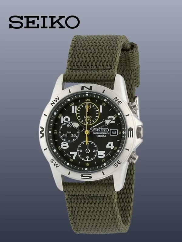 Seiko SND377R - мужские хронографические аналоговые часы 1 Seiko SND377R - мужские хронографические аналоговые часы 1
