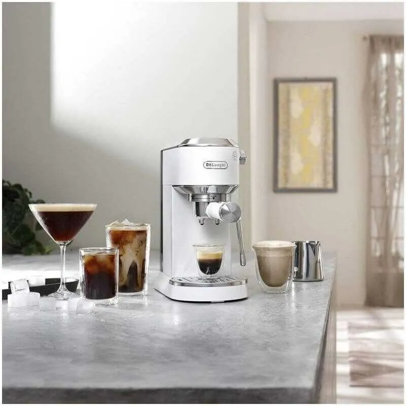Кофеварка рожковая De’Longhi Dedica Duo EC890.WI — фото 5