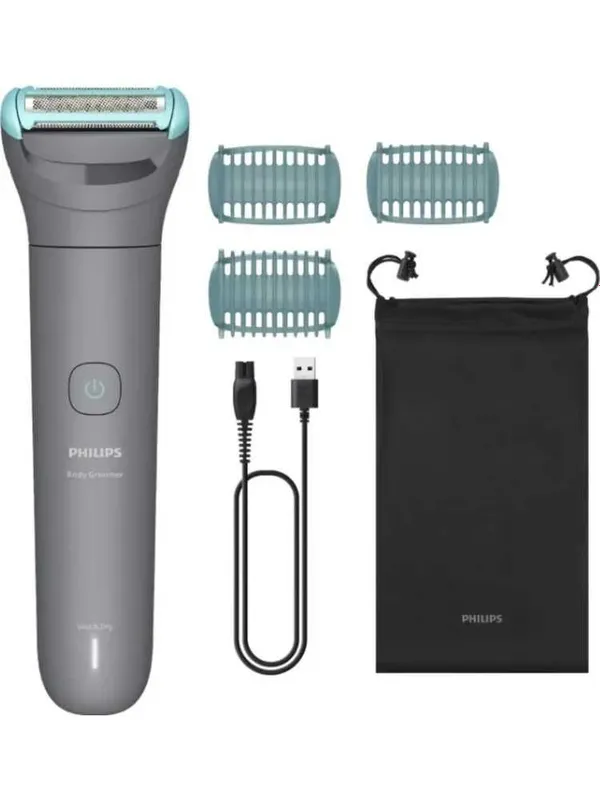 PHILIPS BG3485/15 ТРИММЕР для тела сухое и влажное бритье, 3 насадки.