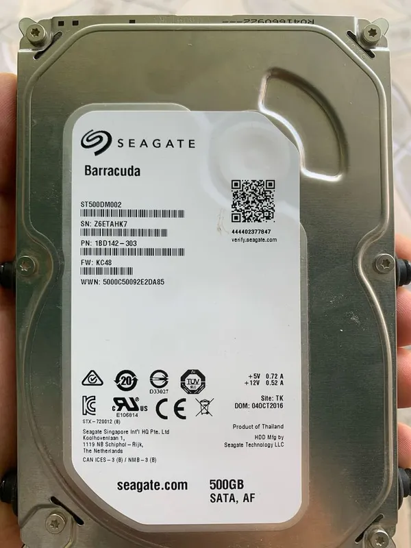 Жесткий диск hdd 1 tb 500 gb — фото 1