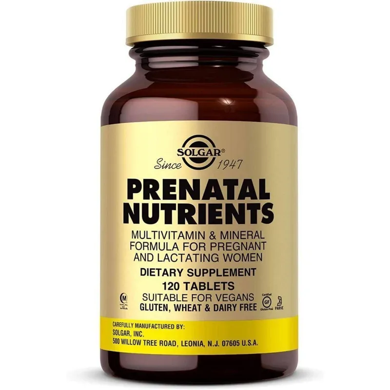 Витамины для беременных и кормящих Solgar Prenatal