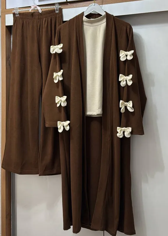 AUTUMN COLLECTION — милый теплый комплект: кардиганчик + кюлот + база американка