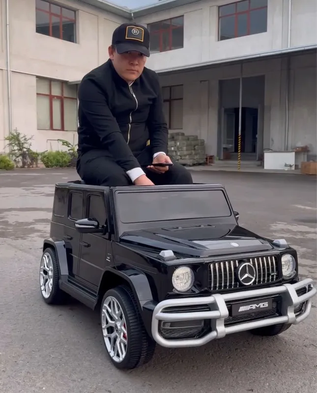 Mercedes Benz лицензированный детский электромобиль 7