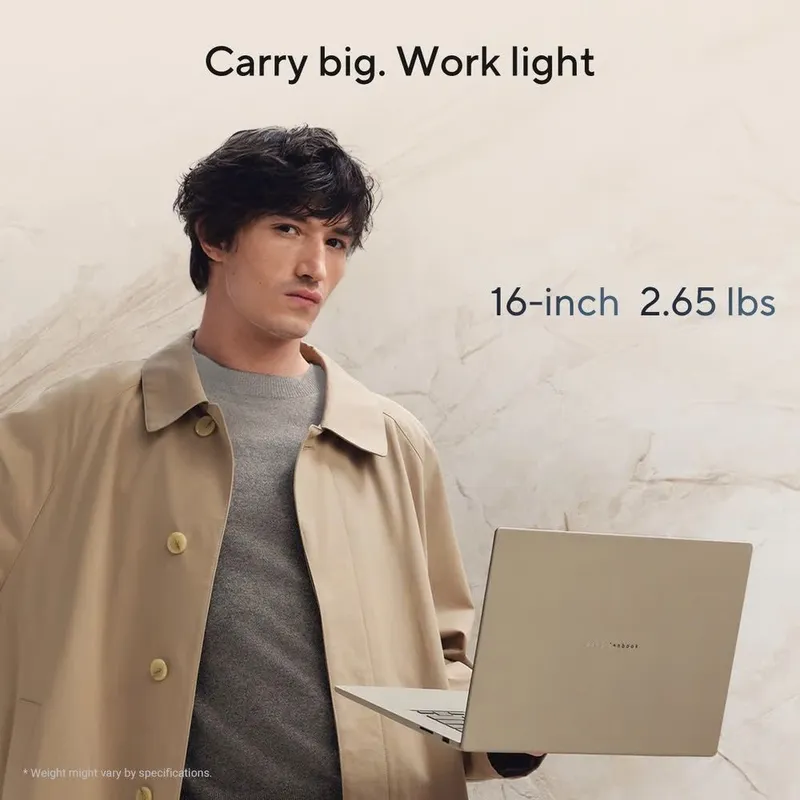 ASUS Zenbook A16 4.45Ghz/RAM 48GB/1TB/16 3K/120Hz Touch 4 ASUS Zenbook A16 4.45Ghz/RAM 48GB/1TB/16 3K/120Hz Touch 4