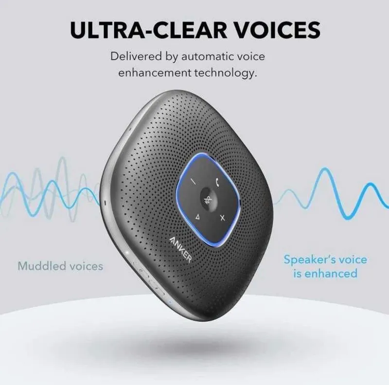 Bluetooth-spikerfon Anker PowerConf Ultra Clear 2 Bluetooth-spikerfon Anker PowerConf Ultra Clear 2
