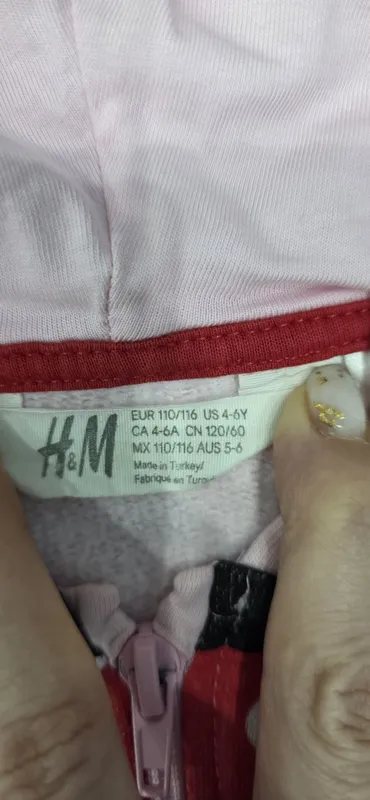 Курточка H&M Minnie на девочку 4-6 лет — фото 1