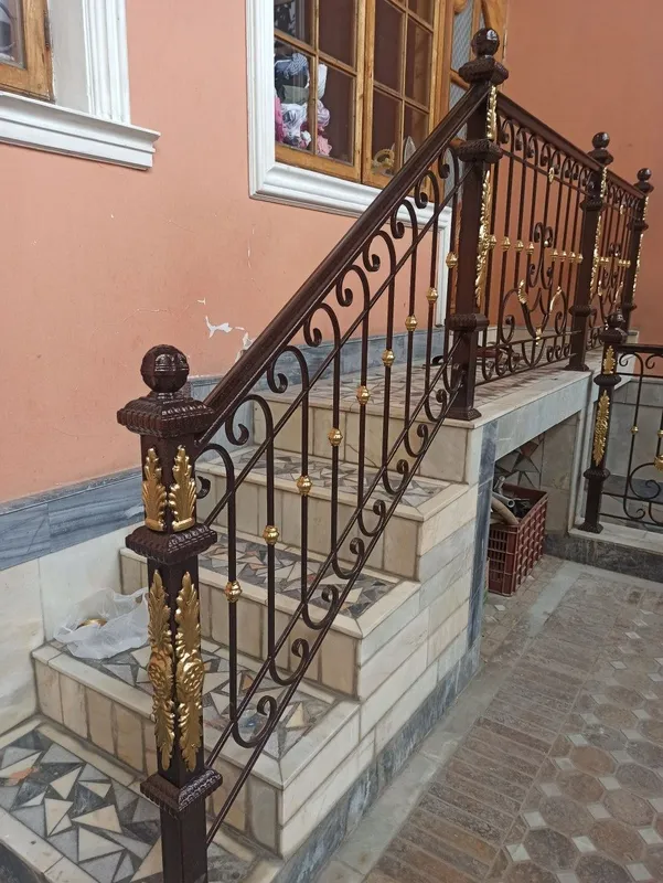 Навес козырёк и ограждения решетки на заказ 5