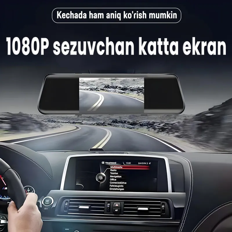 5.5 dyuymli HD Sensorli Ekranli VIDEOREGISTRATORI