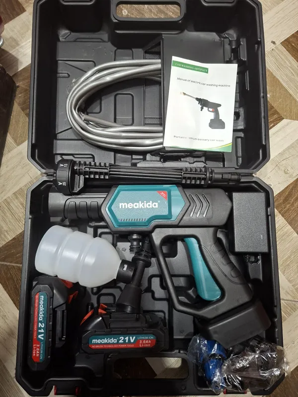 Мини карчер аккумляторный, автомойка ручной, mini karcher — фото 1