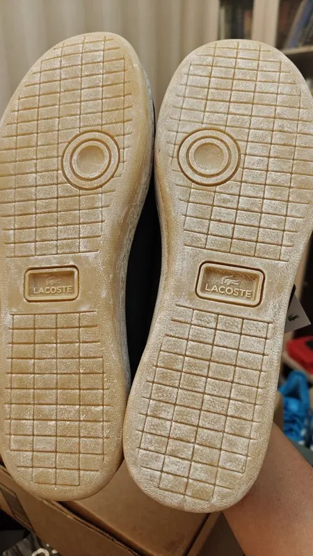 Кожаные кеды Lacoste со скидкой! 7