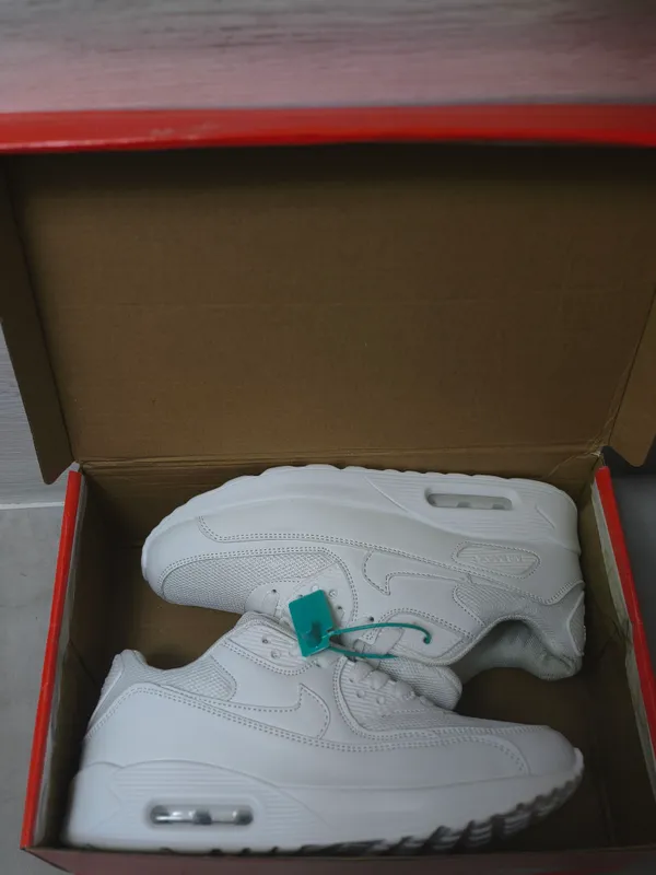 Nike Air Max 90 White — фото 1