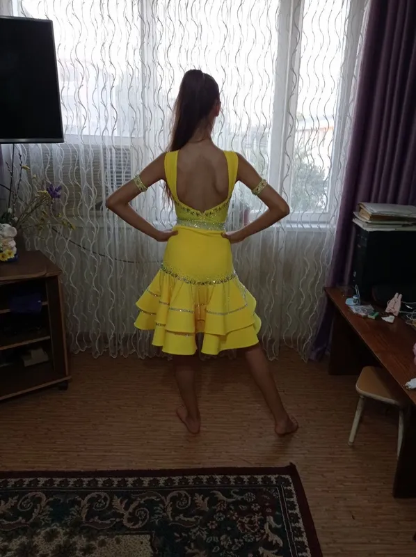 sport bal raqslari (Latina) uchun ko‘ylak 3