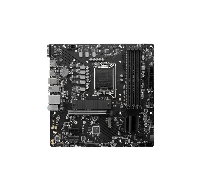 | Материнская плата MSI PRO B760M-P D4 2 | Материнская плата MSI PRO B760M-P D4 2