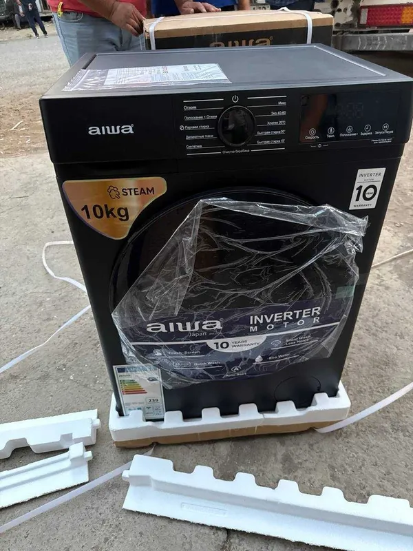 Стиральная машина AIWA 10кг, Стирка паром! +Подарок от BOSCH! АКЦИЯ! — фото 1