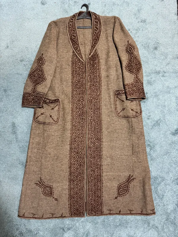 Чуга Чапан из шерсти Новый Чуги Chitrali Chugha