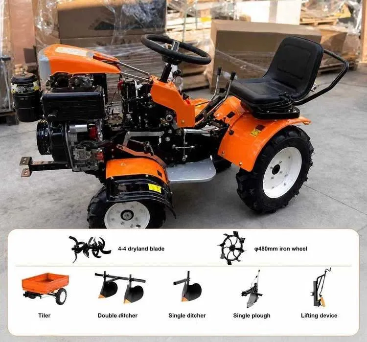 Мини трактор SAAB Культиватор, Tiller R001 /Mini traktor / kultivator 1