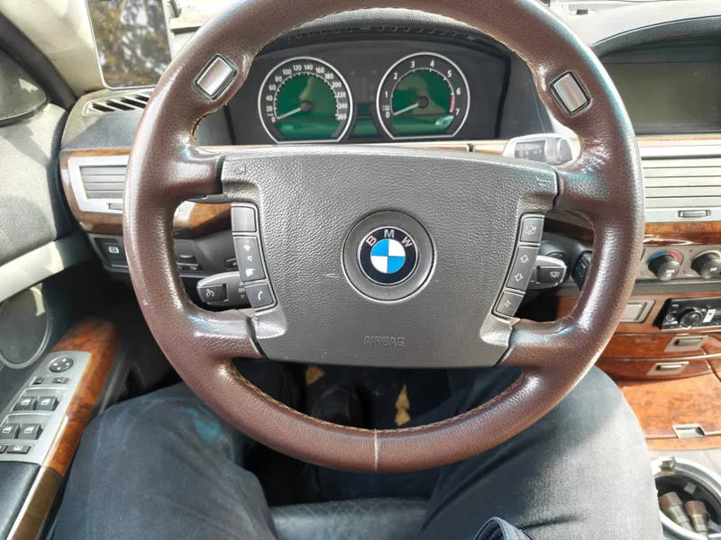 Продаю руль от е65 bmw — фото 1