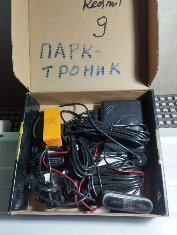 Парктроник для автомобиля новый привезли с Корее. — фото 1