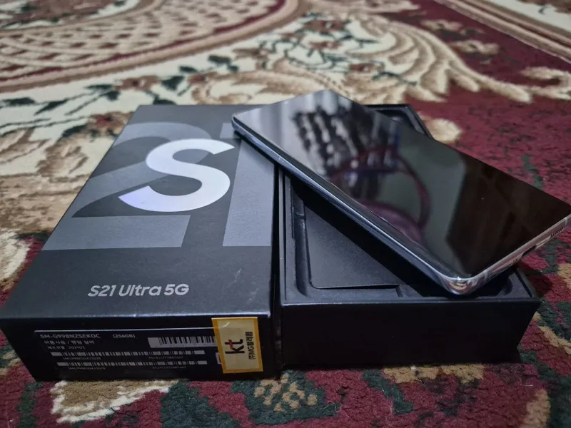 Samsung s21 ultra 12/256 Белый 1