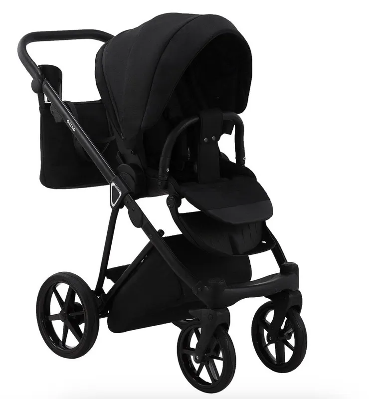 Коляска 2 в 1 Adamex Gallo GA-12 Black Diamond