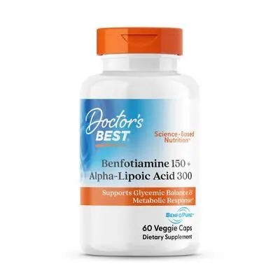 Альфа-липоевая кислота 600мг 60 капсул Doctor's Best из Америки