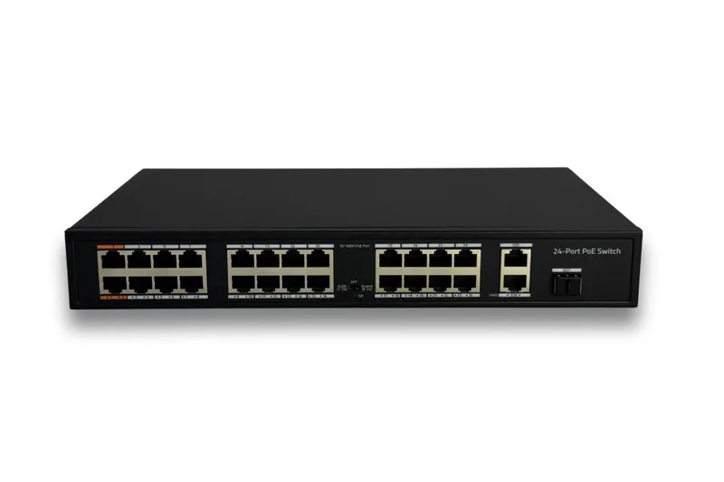 ELT-3024/2-2-300W — это 24-портовый PoE-коммутатор