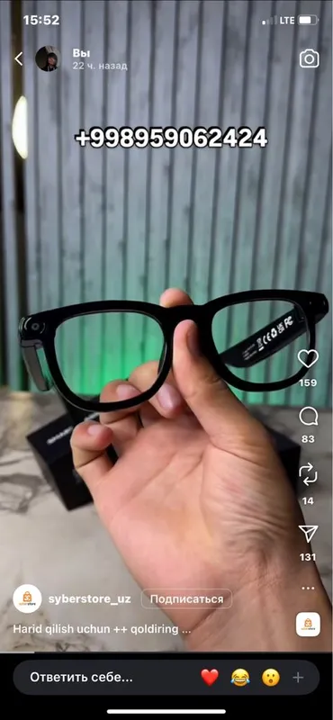 SMART GlASSES kafolatlaymiz — фото 3