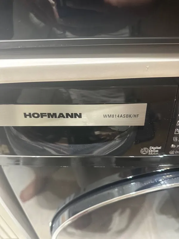 Продается стиральная машина Hofmann 8 КГ модели WM814ASBK/HF — фото 2 Продается стиральная машина Hofmann 8 КГ модели WM814ASBK/HF — фото 2
