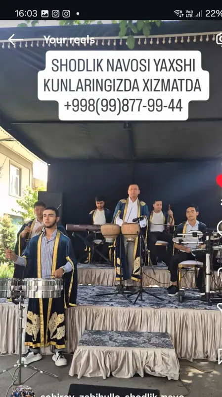 Shodlik Navosi yaxshi kunlaringizda xizmatda