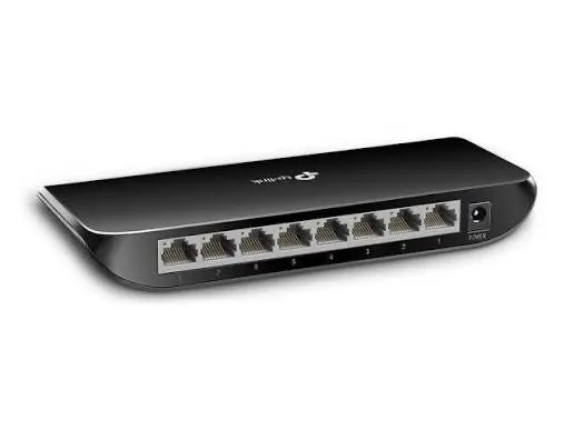 Гигабитный свитч TP-Link TL-SG1008D (8 портов) / Сетевой коммутатор 1 Гигабитный свитч TP-Link TL-SG1008D (8 портов) / Сетевой коммутатор 1