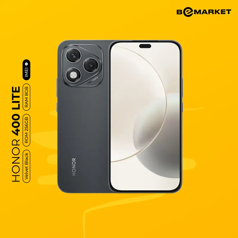 Honor 400 Lite, Velvet Black, 8/256 GB