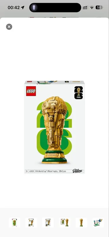 LEGO 43020 Официальный Кубок Мира FIFA 2026 — Эксклюзив