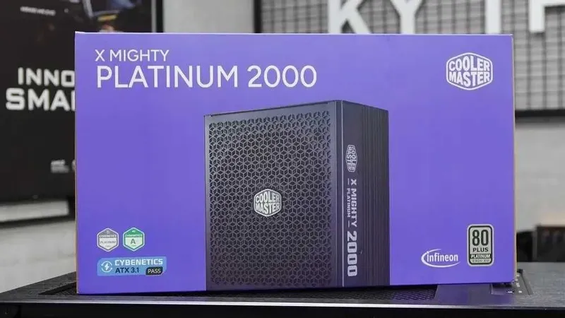 Блок питания CoolerMaster X MIGHTY 2000W Platinum черный