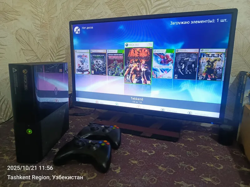 Xbox360 E 500gb прошитый+135 игры записано — фото 5