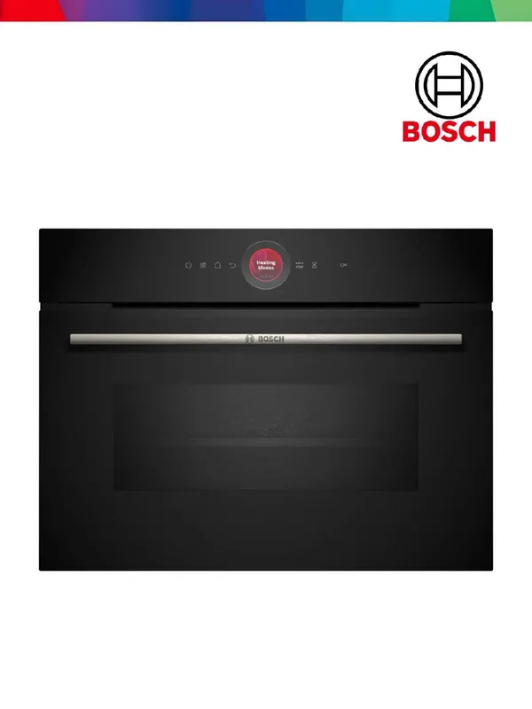 Серия 8 Встраиваемый компактный духовой шкаф с микроволнами 60 x 45 cm Bosch CMG7241B1 Серия 8 Встраиваемый компактный духовой шкаф с микроволнами 60 x 45 cm Bosch CMG7241B1