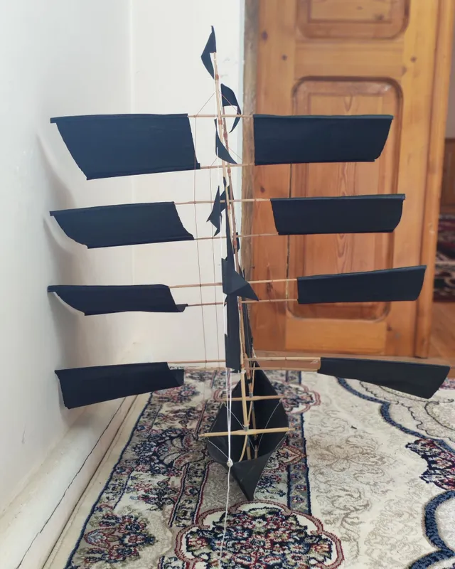 Воздушный корабл(варрак) балийский ручной работа 4 Воздушный корабл(варрак) балийский ручной работа 4