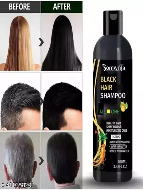 Soch bo'yoqli shampun MEIDU Black Hair Dye — фото 1
