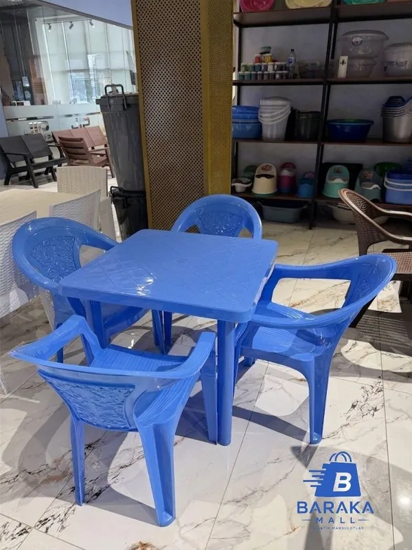 Стол стул Stol stul plasmassa 6
