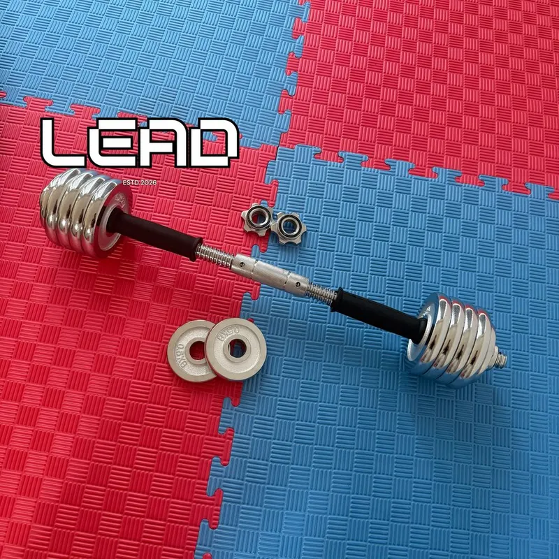 Gantel 15 kg Leadsport | Universal nabor | Uy va zal uchun — фото 1